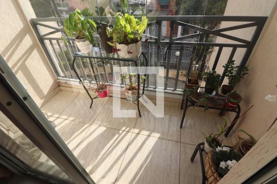 Sacada de apartamento à venda com 2 quartos, 60m² em Lauzane Paulista, São Paulo