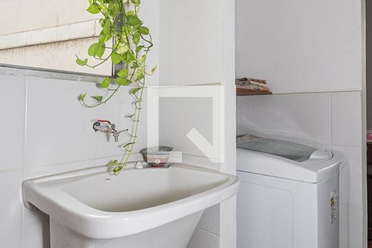 Área de Serviço de apartamento à venda com 3 quartos, 145m² em Centro Histórico, Porto Alegre