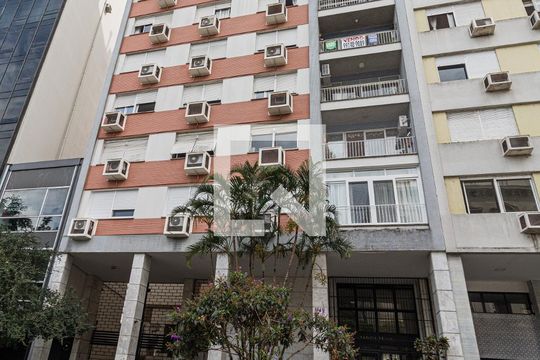 Fachada e portaria de apartamento à venda com 3 quartos, 145m² em Centro Histórico, Porto Alegre