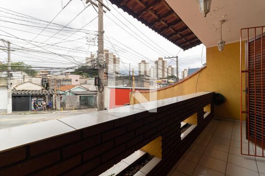 Varanda da Suíte de casa à venda com 3 quartos, 253m² em Vila Arapuã, São Paulo