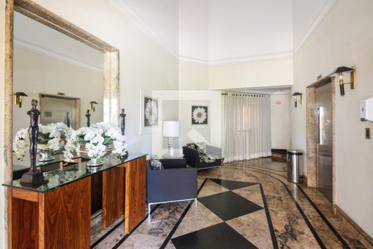 Condomínio - Hall de apartamento para alugar com 4 quartos, 522m² em Vila Gomes Cardim, São Paulo