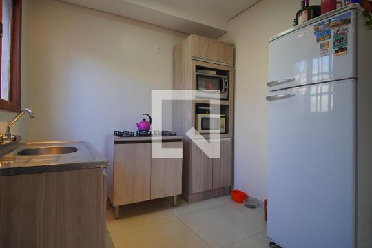 Cozinha de casa à venda com 2 quartos, 70m² em Rincão, Novo Hamburgo