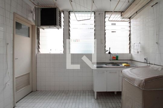 Área de Serviço de apartamento à venda com 3 quartos, 180m² em Santa Cecilia, São Paulo