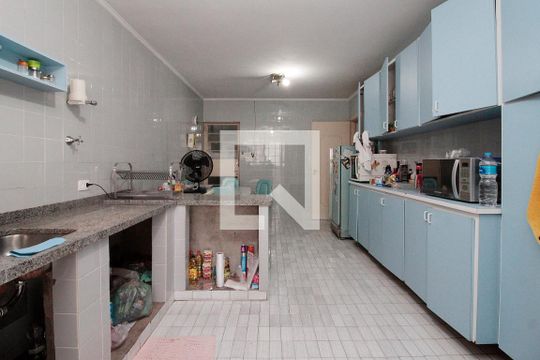 Cozinha de apartamento à venda com 3 quartos, 180m² em Santa Cecilia, São Paulo