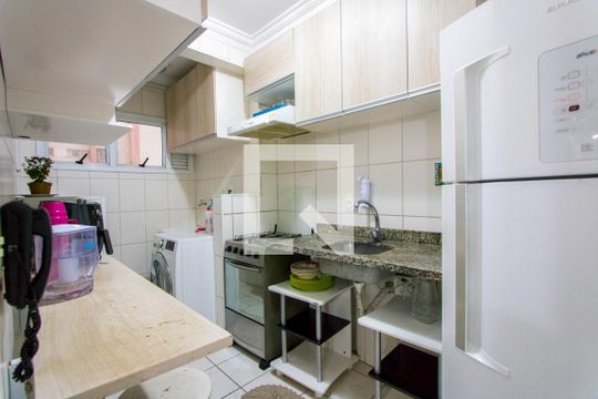 Cozinha de apartamento à venda com 3 quartos, 64m² em Casa Branca, Santo André
