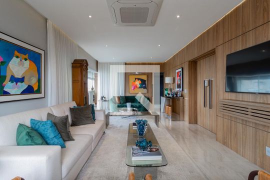 Sala de apartamento à venda com 4 quartos, 280m² em Vila Nova Conceição, São Paulo