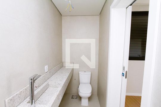 Banheiro da Suíte de apartamento à venda com 3 quartos, 89m² em Prado, Belo Horizonte