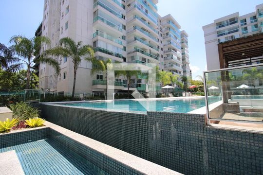 Área comum - Piscina de apartamento à venda com 3 quartos, 140m² em Jacarepaguá, Rio de Janeiro