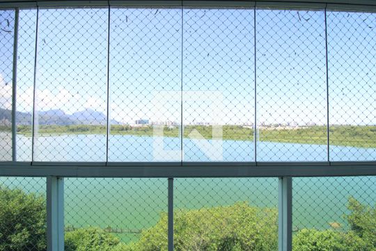 Vista da Varanda de apartamento à venda com 3 quartos, 140m² em Jacarepaguá, Rio de Janeiro