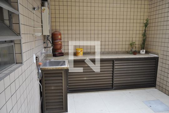 Área de Serviço de casa de condomínio à venda com 5 quartos, 100m² em Rocha, Rio de Janeiro