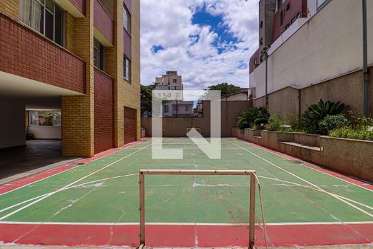 Área comum - Quadra de apartamento à venda com 4 quartos, 380m² em Santo Antônio, Belo Horizonte