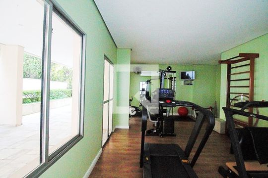 Área comum - Academia de apartamento à venda com 1 quarto, 50m² em Vila Andrade, São Paulo