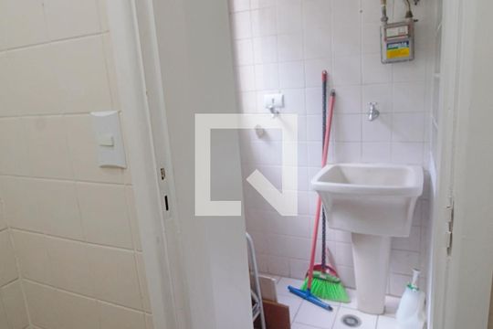 Área de Serviço de apartamento à venda com 1 quarto, 50m² em Vila Andrade, São Paulo