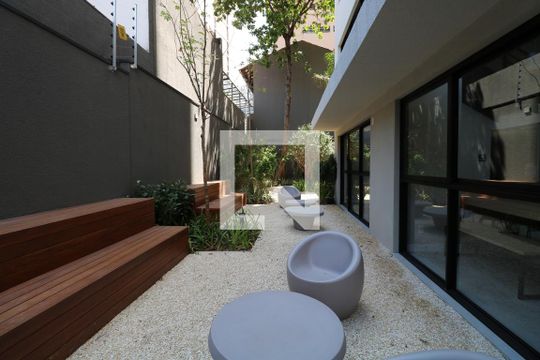 Jardim de apartamento à venda com 1 quarto, 28m² em Perdizes, São Paulo
