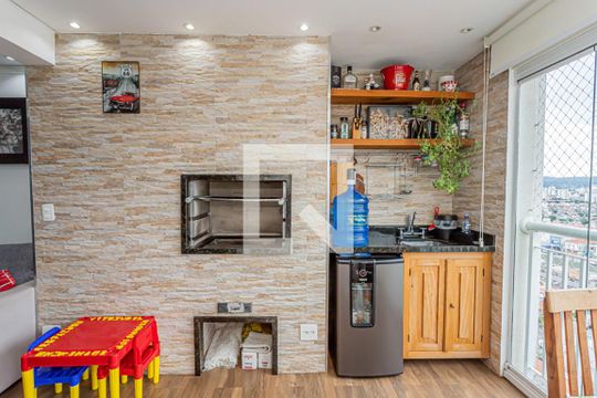 Varanda da Sala de apartamento à venda com 2 quartos, 65m² em Vila Ester (zona Norte), São Paulo