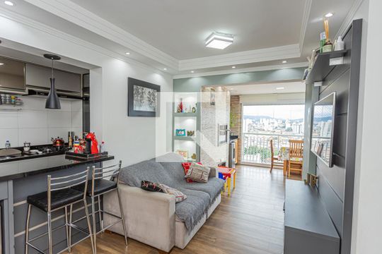 Sala de apartamento à venda com 2 quartos, 65m² em Vila Ester (zona Norte), São Paulo