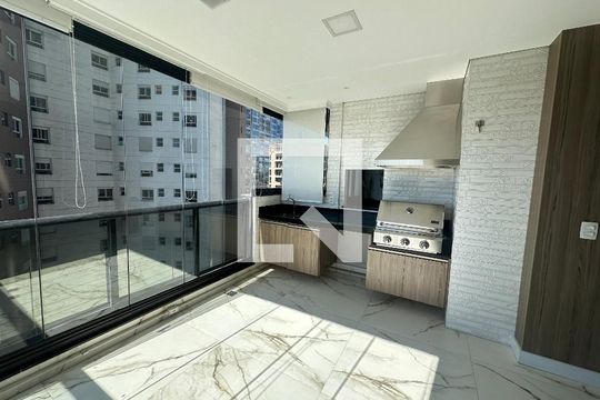 Sala de apartamento para alugar com 3 quartos, 112m² em Empresarial 18 do Forte, Barueri