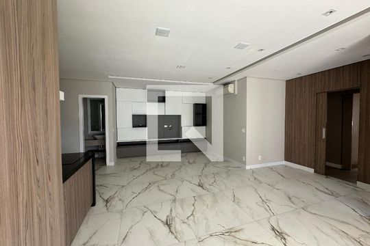 Sala de apartamento para alugar com 3 quartos, 112m² em Empresarial 18 do Forte, Barueri