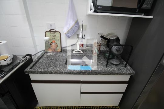 Cozinha de apartamento à venda com 1 quarto, 40m² em Liberdade, São Paulo