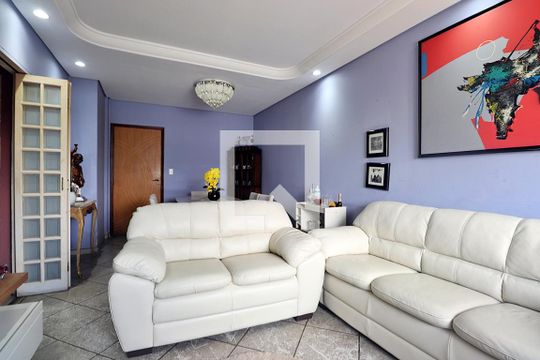 Sala de apartamento à venda com 3 quartos, 122m² em Jardim, Santo André