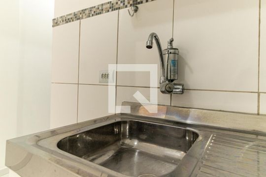 Cozinha - Torneira de kitnet/studio à venda com 1 quarto, 25m² em Vila Buarque, São Paulo