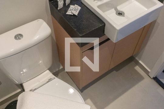 Banheiro de apartamento à venda com 1 quarto, 25m² em Consolação, São Paulo