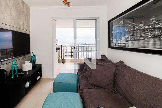 Sala de apartamento à venda com 2 quartos, 63m² em Vila Guilherme, São Paulo