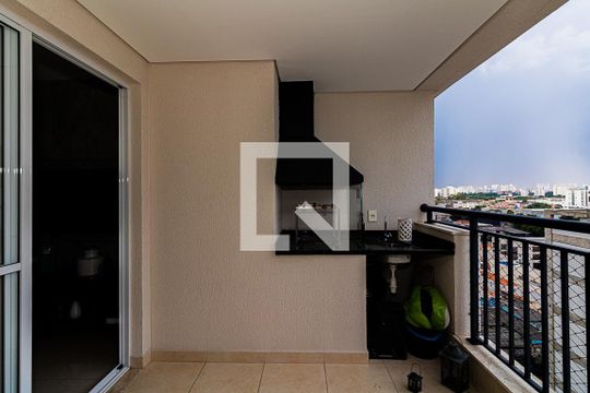 Varanda Gourmet de apartamento à venda com 2 quartos, 63m² em Vila Guilherme, São Paulo