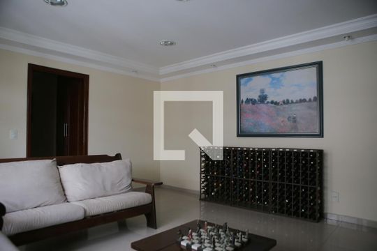 Sala de apartamento para alugar com 5 quartos, 400m² em Embaré, Santos