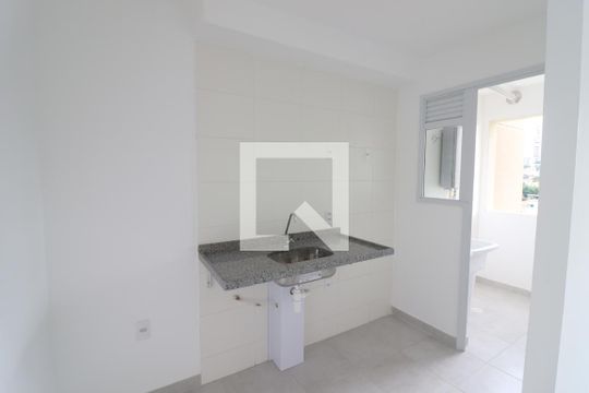 Cozinha  de apartamento à venda com 2 quartos, 55m² em Parada Inglesa, São Paulo