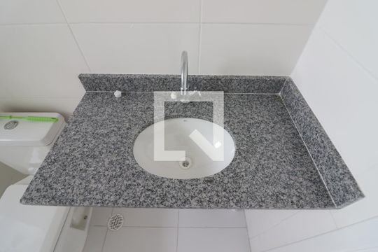 Banheiro Quarto 1  de apartamento à venda com 2 quartos, 55m² em Parada Inglesa, São Paulo