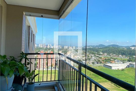 Varanda gourmet de apartamento para alugar com 3 quartos, 109m² em Centro Comercial Jubran, Barueri