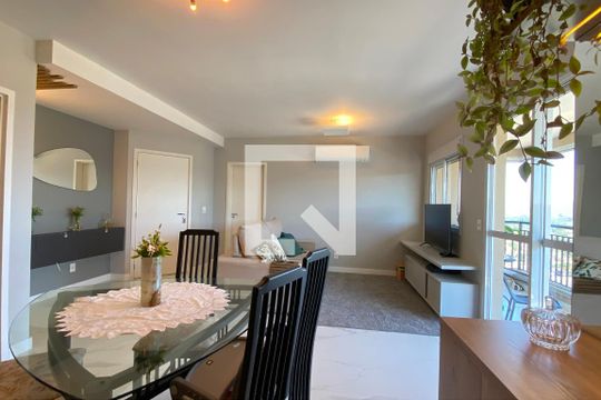 Sala de Jantar de apartamento para alugar com 3 quartos, 109m² em Centro Comercial Jubran, Barueri