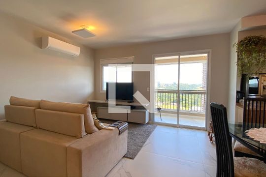 Sala de apartamento para alugar com 3 quartos, 109m² em Centro Comercial Jubran, Barueri