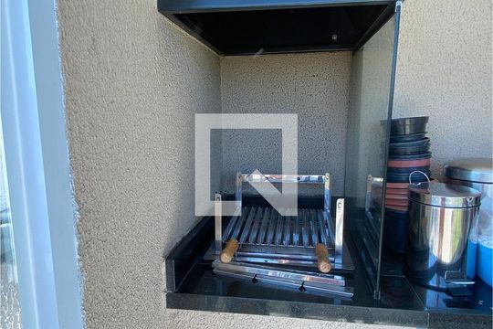 Varanda gourmet de apartamento para alugar com 3 quartos, 109m² em Centro Comercial Jubran, Barueri