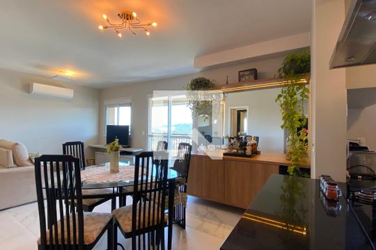 Sala de Jantar de apartamento para alugar com 3 quartos, 109m² em Centro Comercial Jubran, Barueri