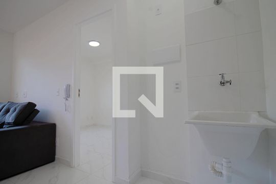 Cozinha e Área de Serviço de apartamento para alugar com 1 quarto, 35m² em Panamby, São Paulo