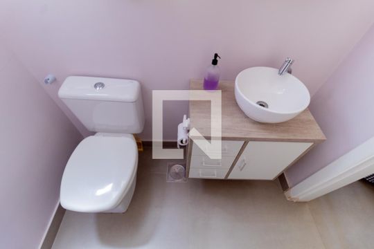 Banheiro de kitnet/studio à venda com 1 quarto, 20m² em Flamengo, Rio de Janeiro