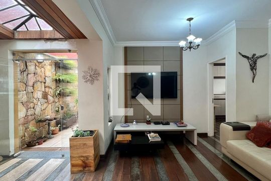 Sala  de apartamento à venda com 5 quartos, 210m² em Santo Antônio, Belo Horizonte
