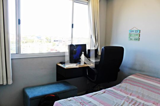 Quarto de apartamento à venda com 1 quarto, 24m² em Vila Campanela, São Paulo