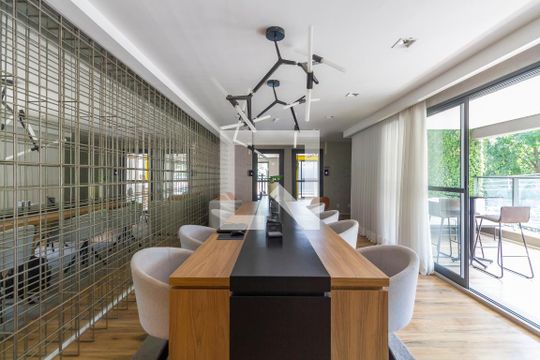 Área comum - Coworking de kitnet/studio à venda com 1 quarto, 27m² em Pinheiros, São Paulo