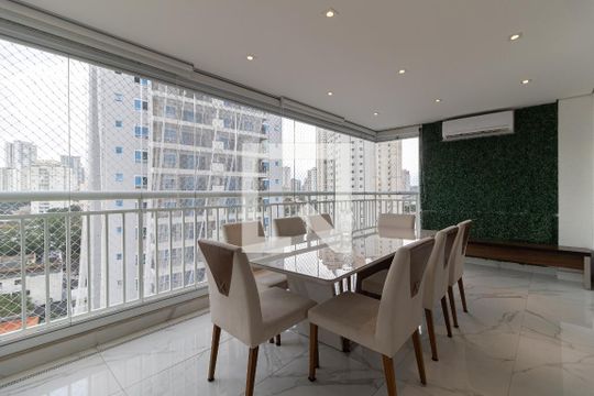 Varanda da Sala de apartamento à venda com 2 quartos, 95m² em Ipiranga, São Paulo