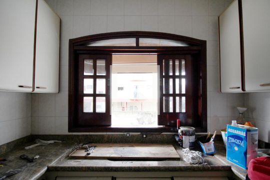 Cozinha de casa para alugar com 3 quartos, 110m² em Vila Jardini, Sorocaba