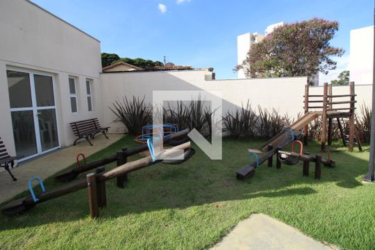 Área comum - Playground de apartamento para alugar com 2 quartos, 49m² em Recreio Marajoara, Sorocaba