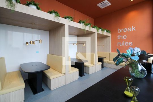 Área comum - Coworking de apartamento à venda com 1 quarto, 53m² em Jardim Paulista, São Paulo