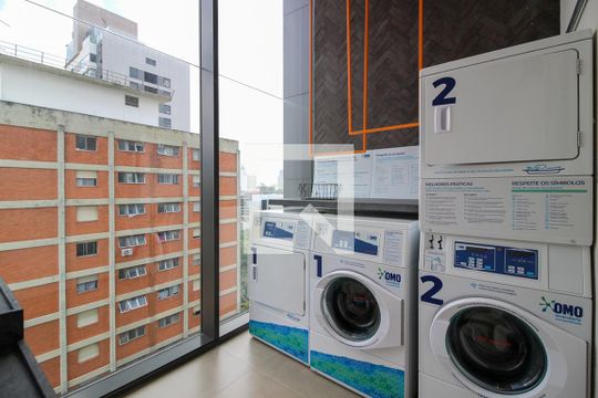 Área comum - Lavanderia de apartamento à venda com 1 quarto, 53m² em Jardim Paulista, São Paulo