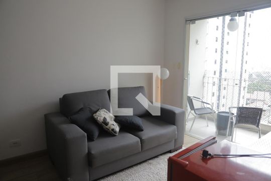 Sala de apartamento para alugar com 2 quartos, 55m² em Bosque da Saúde, São Paulo