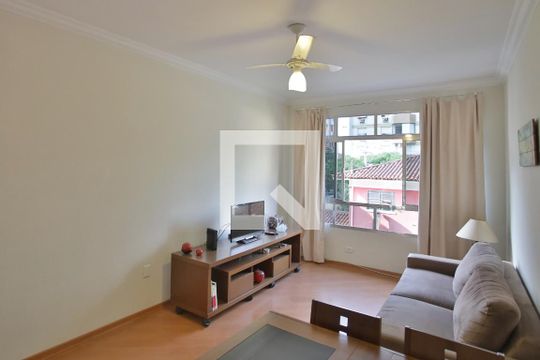 Sala de apartamento para alugar com 2 quartos, 73m² em Boqueirão, Santos