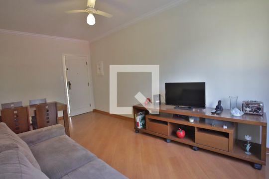 Sala de apartamento para alugar com 2 quartos, 73m² em Boqueirão, Santos