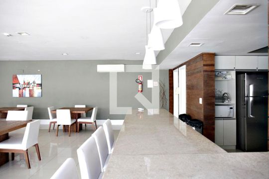 Área Comum Salão de Festas de apartamento à venda com 2 quartos, 60m² em São João, Porto Alegre